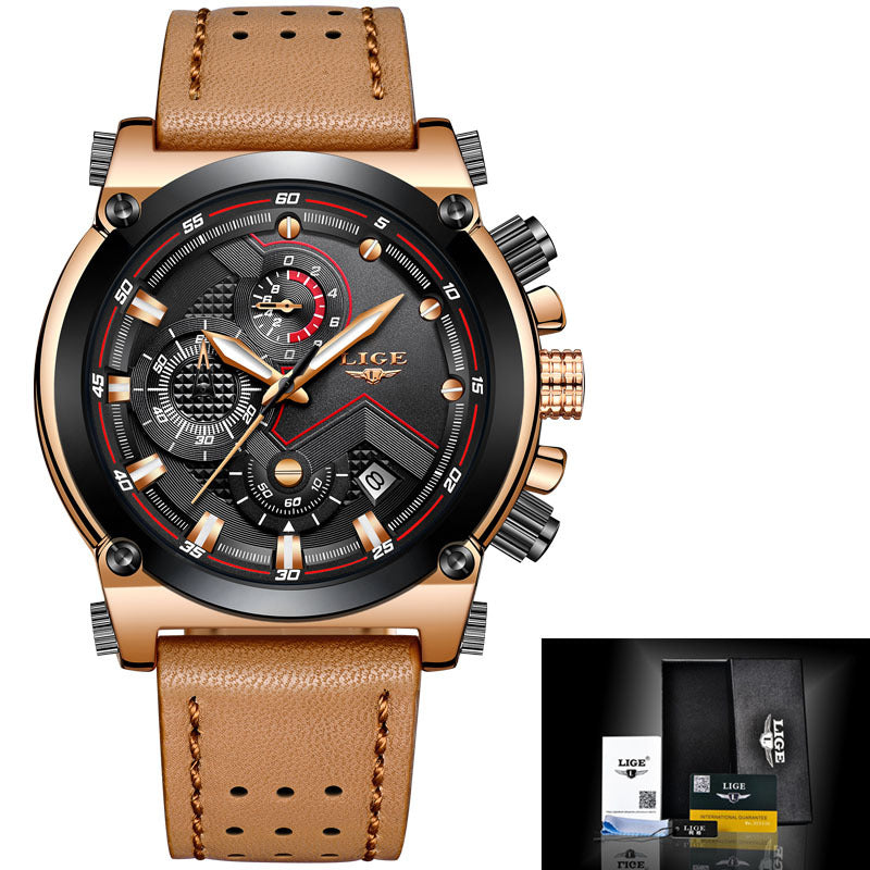 Robuste Quarzuhr für Herren – Bild 6 | LuxeStyle