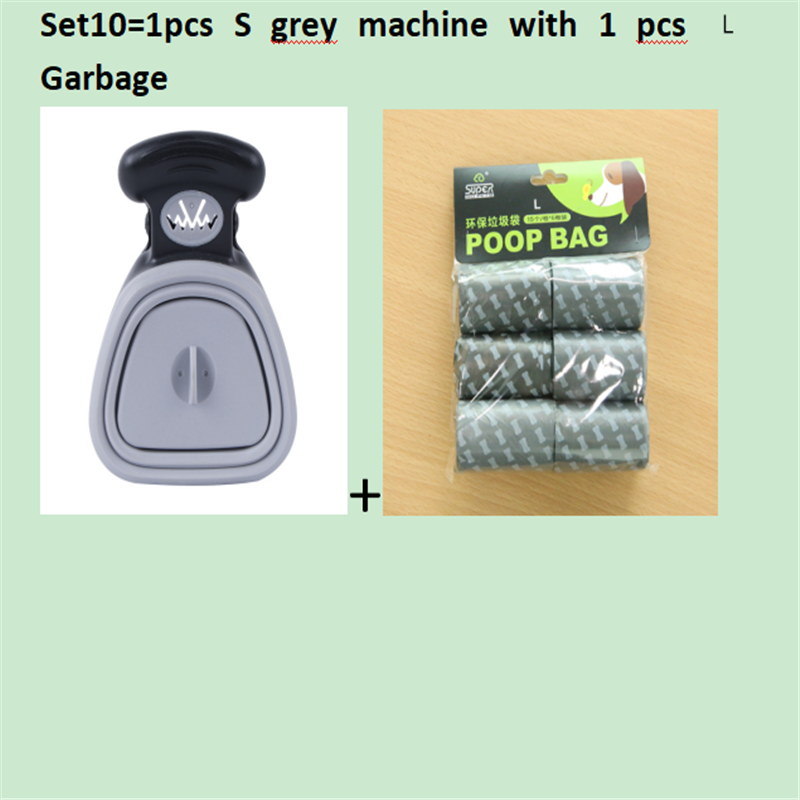Faltbarer Hunde-Poop-Scooper mit Beuteln