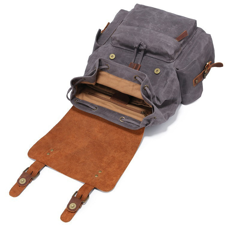 Canvas Schultertasche für Herren – Bild 2 | LuxeStyle