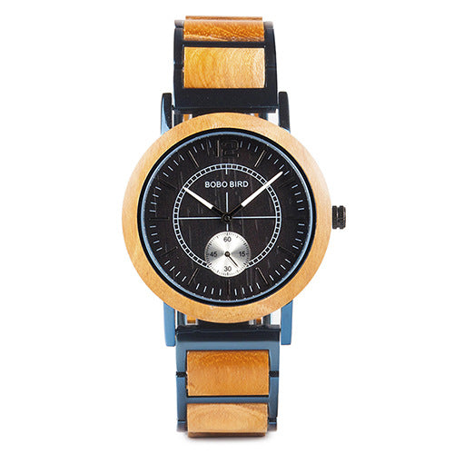 Holz-Uhr Männer R12/R13 43,7 mm – Bild 8 | LuxeStyle