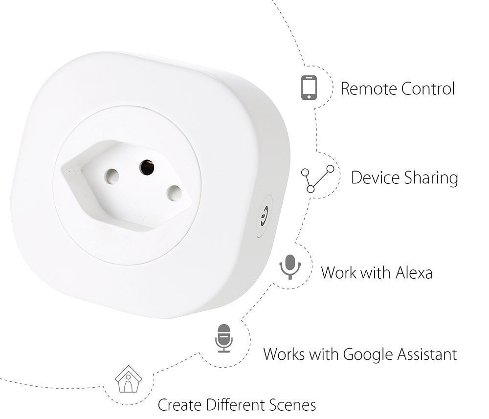 Intelligente WLAN-Steckdose | LuxeStyle