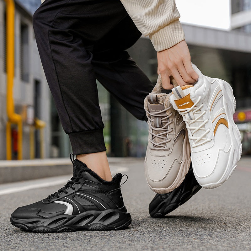 Gemütliche Freizeitschuhe mit dicker Sohle