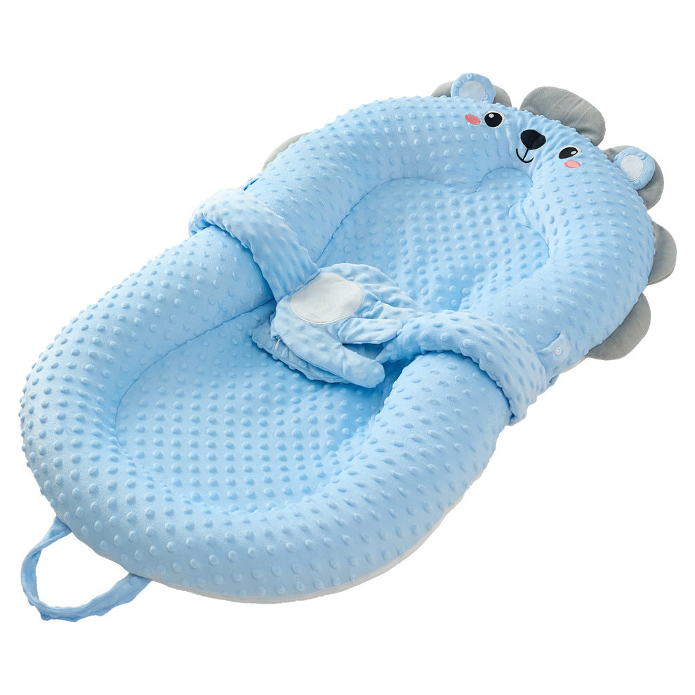 Neigbare Baby-Schlafunterlage mit Tiermotiven