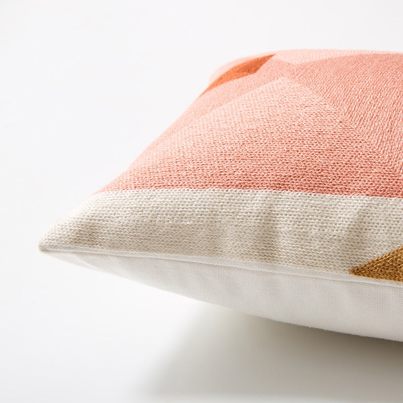Besticktes Baumwollkissen | LuxeStyle