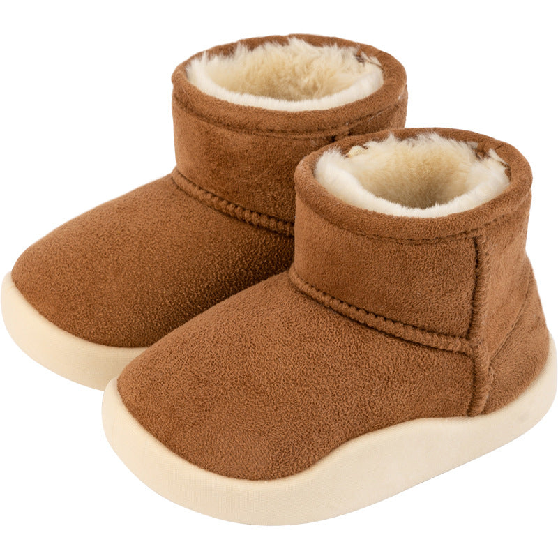 Warme Plüschstiefel für Babys