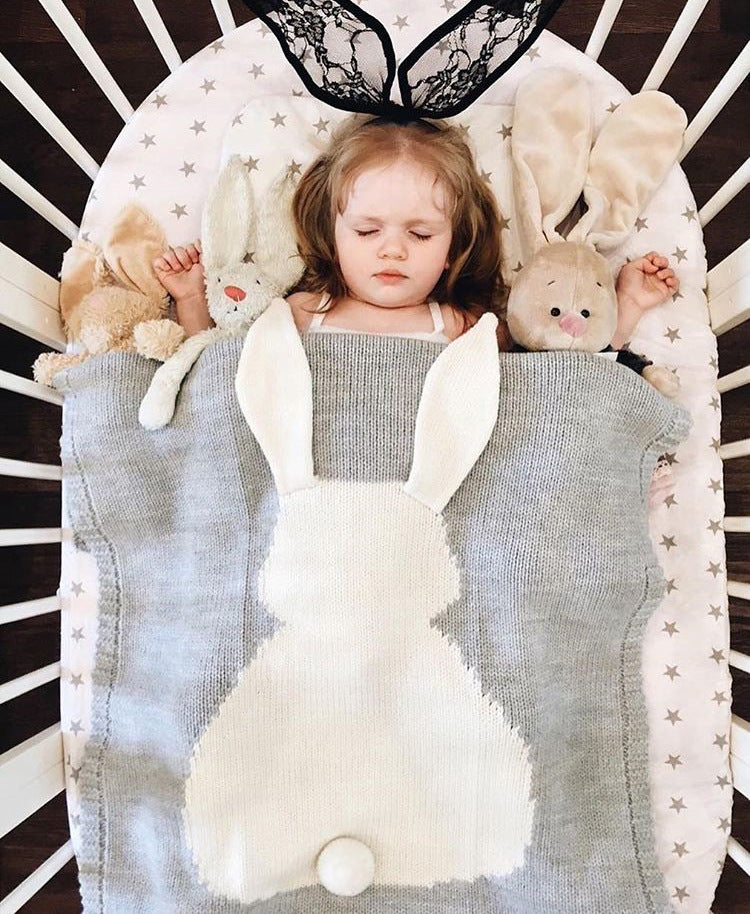 Kuscheldecke Häschenohren für Babys – Bild 3 | LuxeStyle