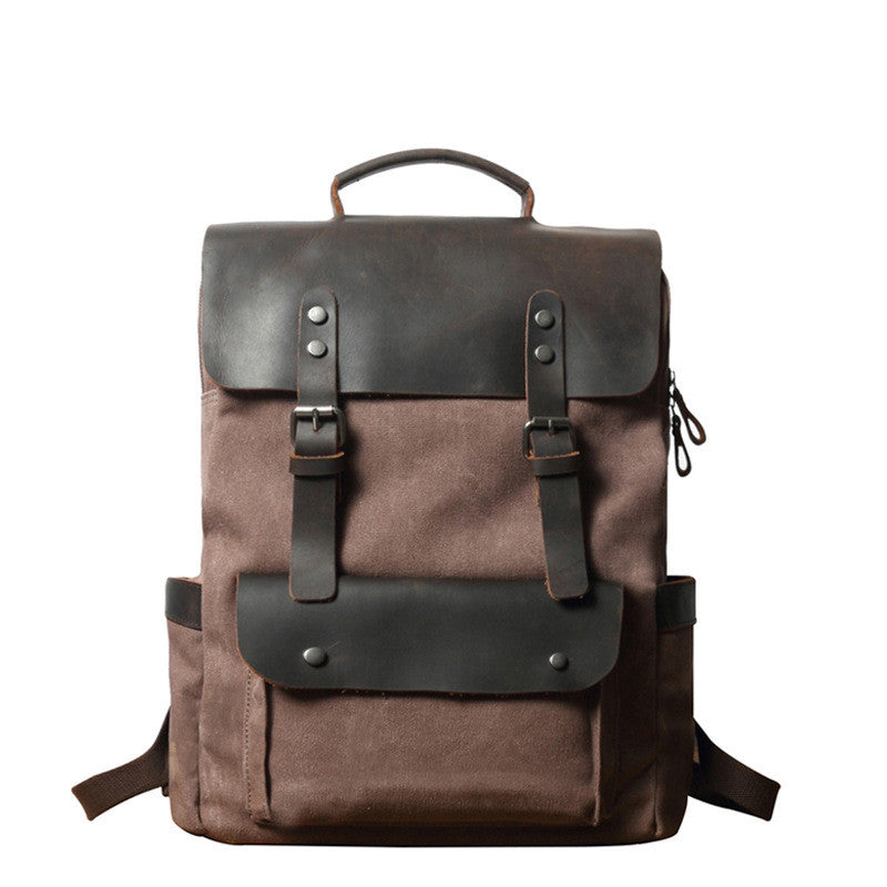 Outdoor-Rucksack mit Canvas-Material | LuxeStyle