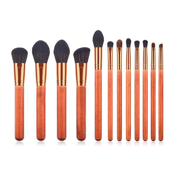 12-teiliges Make-up Pinselset · 12 Stück – Bild 5 | LuxeStyle