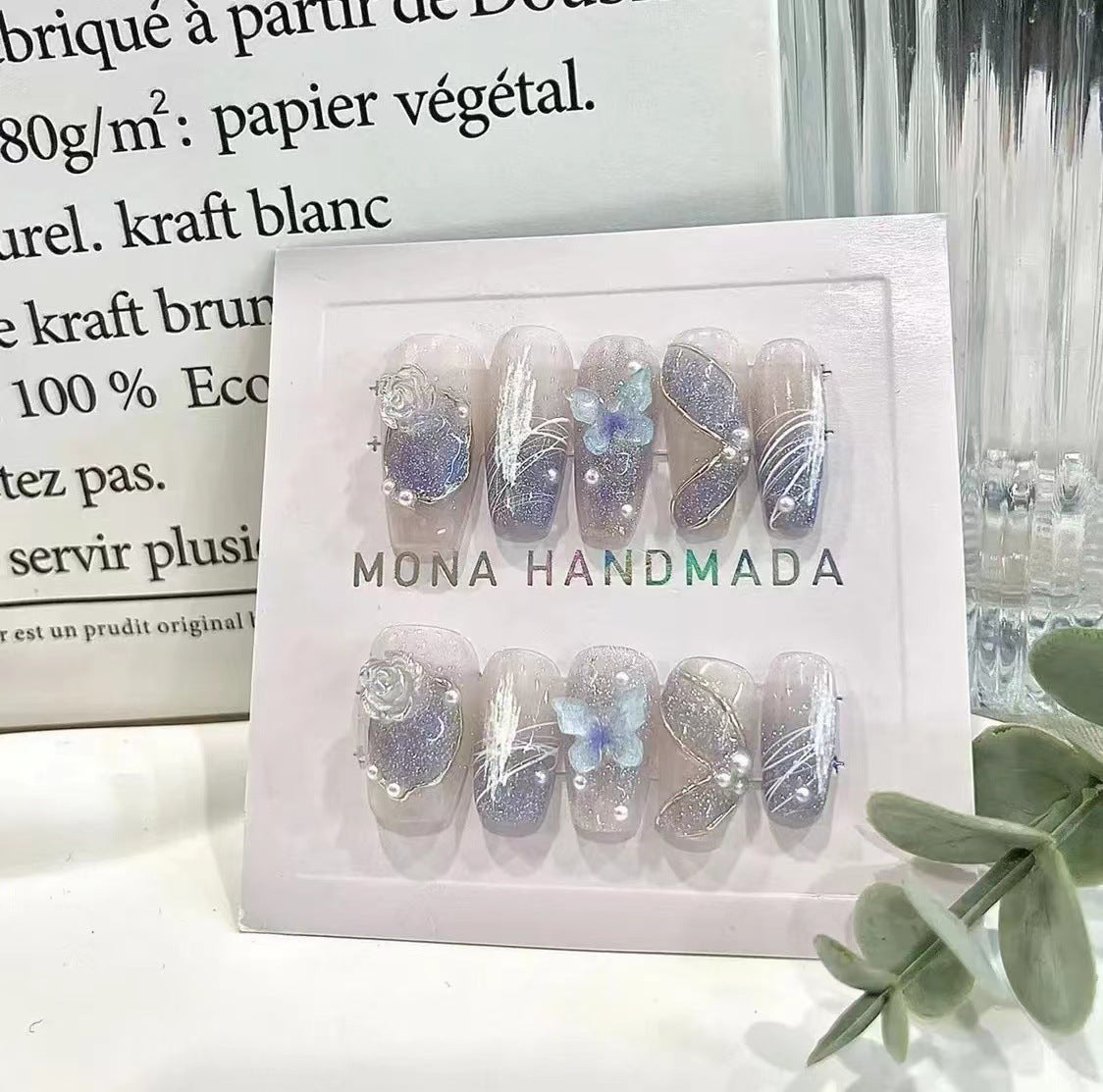 Purely Hand-wearing Bridal Fake Nails – Bild 5 | LuxeStyle