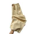 Weite Polka-Dot Hose mit Elastikbund – Ansicht 4