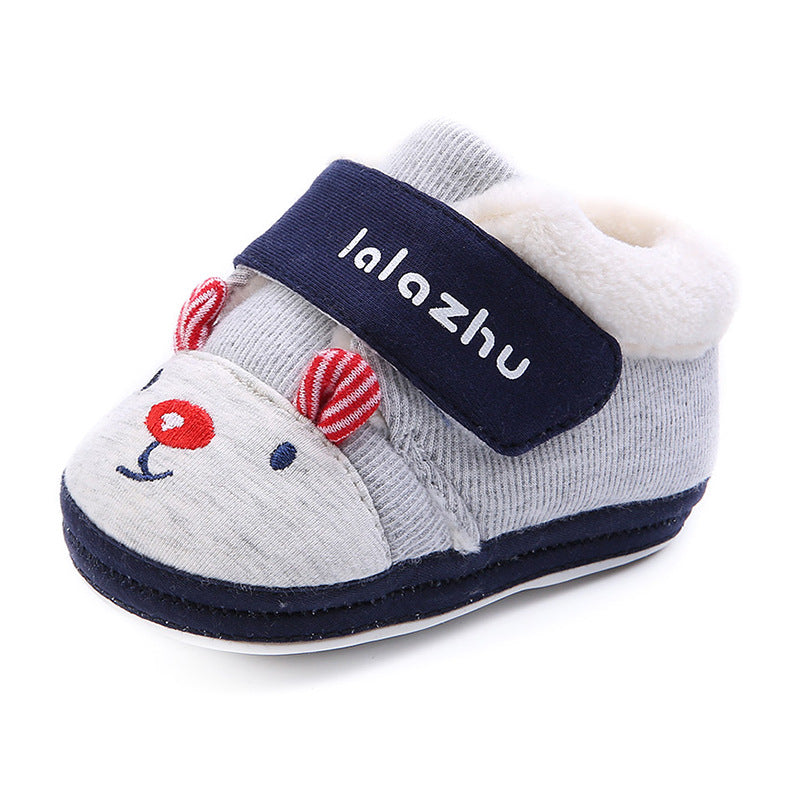 Babyschuhe aus Baumwolle – neutral, Herbst/Winter – Bild 7 | LuxeStyle