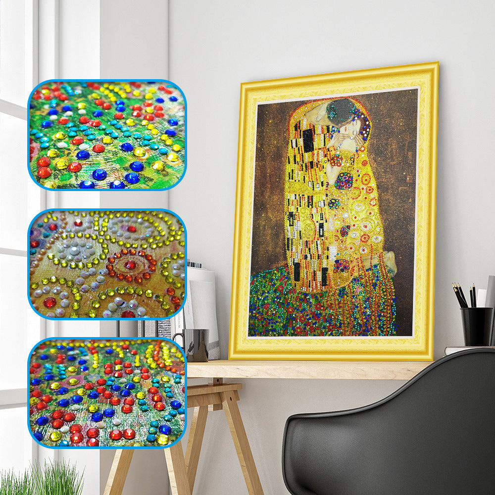 Diamond Painting «Der Kuss» von Gustav Klimt – Bild 6 | LuxeStyle