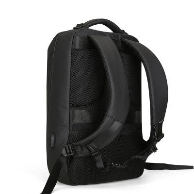 Rucksack mit USB-Ladeanschluss und Laptopfach – Bild 3 | LuxeStyle