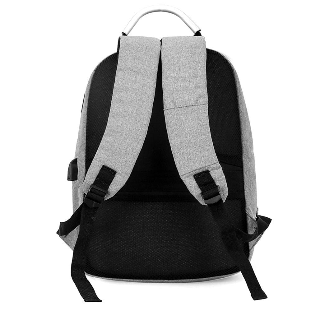 USB-Lade-Rucksack Anti-Diebstahl für Männer – Bild 6 | LuxeStyle