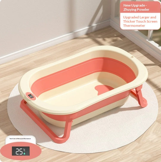 Faltbare Babywanne mit Temperatursensor