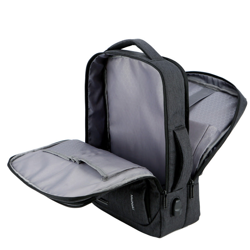 15-Zoll-Computer-Rucksack mit USB – Bild 4 | LuxeStyle