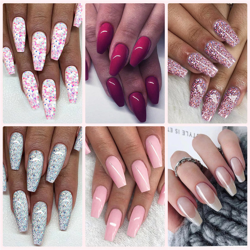 Mehrfarbiges Nagelmodellage-Gel