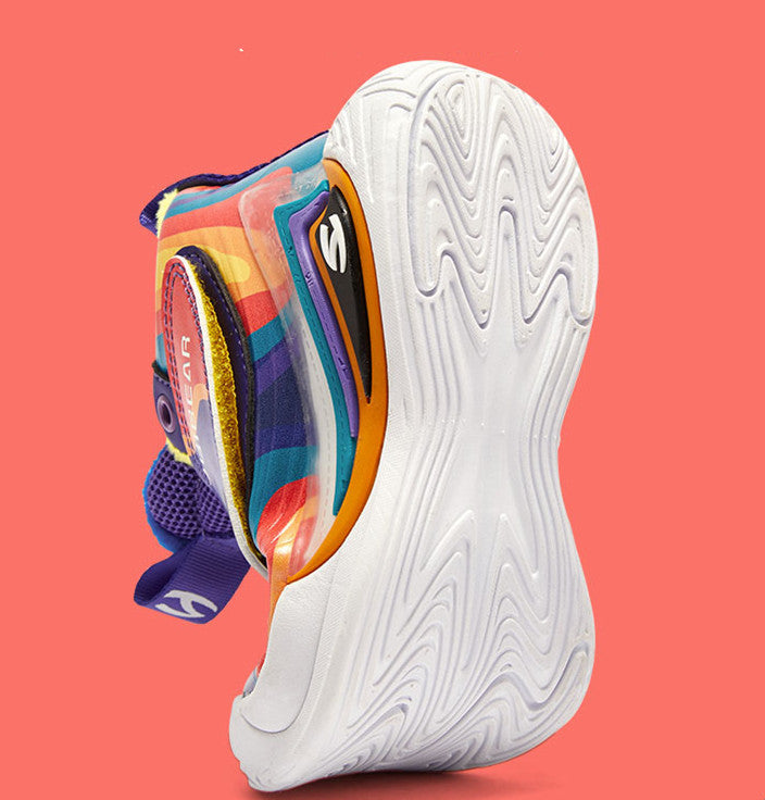 Warme Winter-Sneakers für Kinder mit Klettverschluss