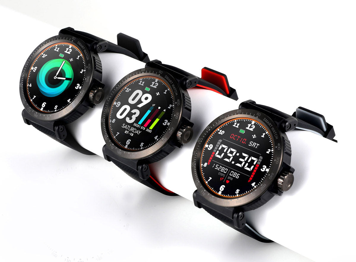 K18 Multi-Sport Smartwatch mit Touchscreen – Bild 4 | LuxeStyle