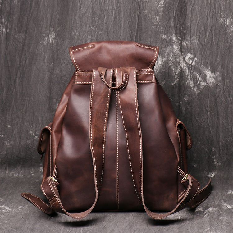 Rucksack Damen Crazy Horse Leder – Bild 16 | LuxeStyle