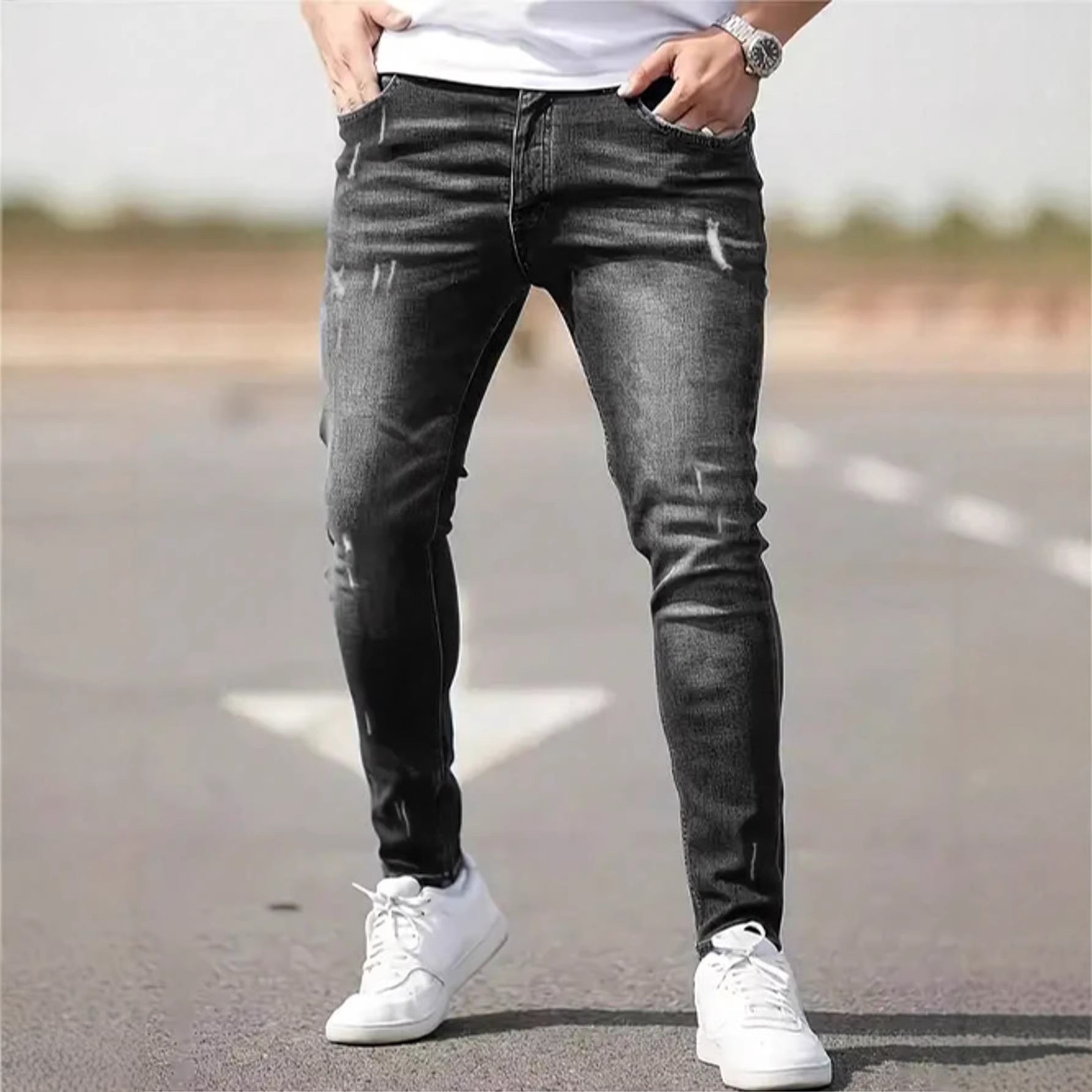 Schlanke Herren-Jeans