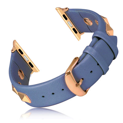 Lederarmband mit Nieten für Watch – Bild 11 | LuxeStyle