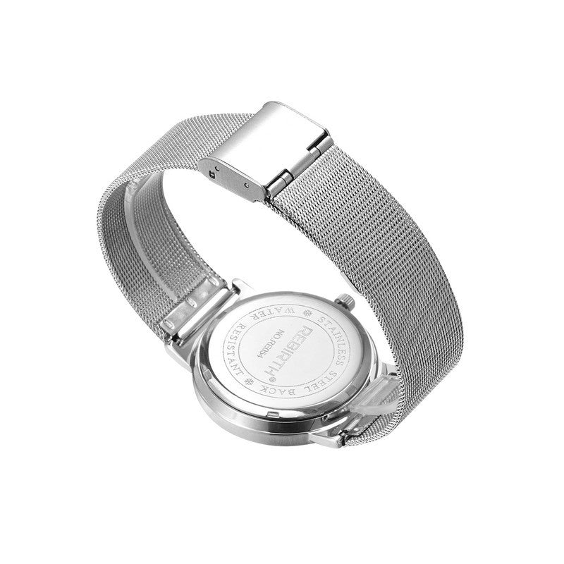 Stahlmesh-Wasserfeste Armbanduhr mit Zeiger – Bild 13 | LuxeStyle