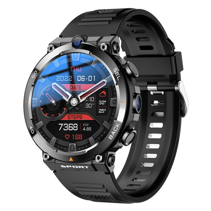 Multifunktionale Sport-Smartwatch mit Dual-Kamera | LuxeStyle