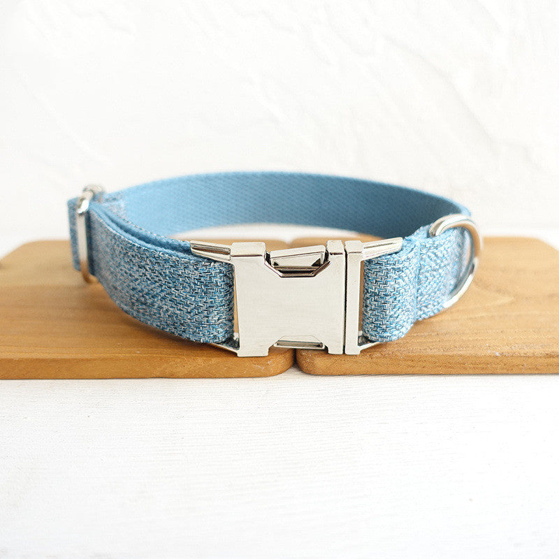 Dickes Haustierhalsband mit Leine – Bild 5 | LuxeStyle