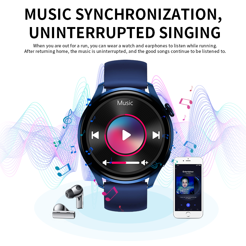 Smartwatch mit Bluetooth-Anruf- und Sportfunktionen – Bild 9 | LuxeStyle