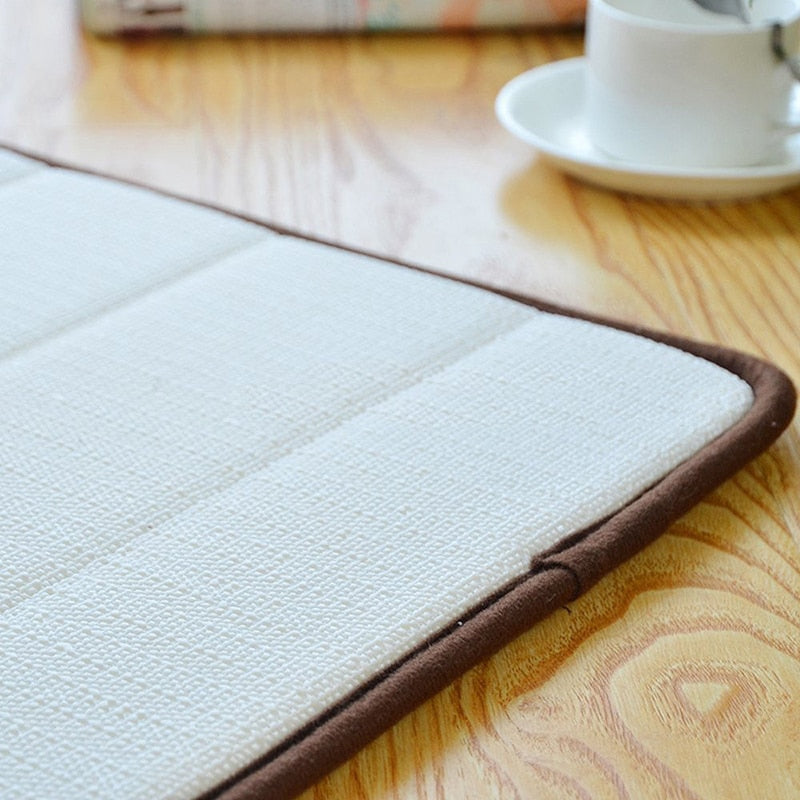 Badezimmer-Teppich mit Memory-Schaum