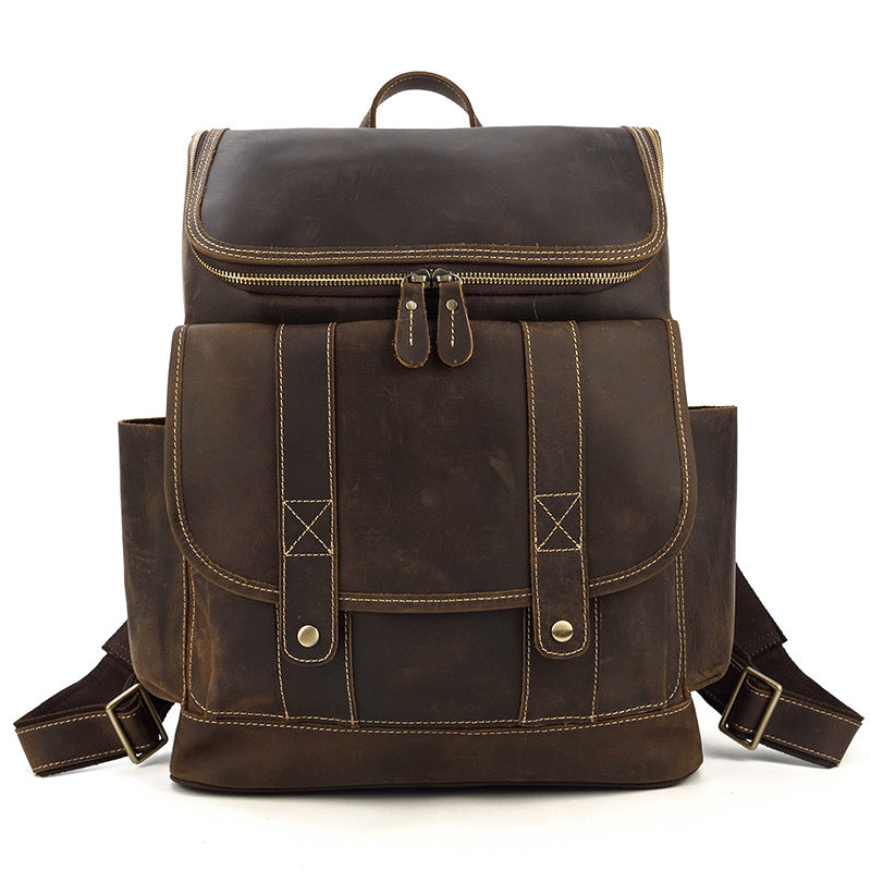 Rucksack aus Rindleder – Bild 4 | LuxeStyle