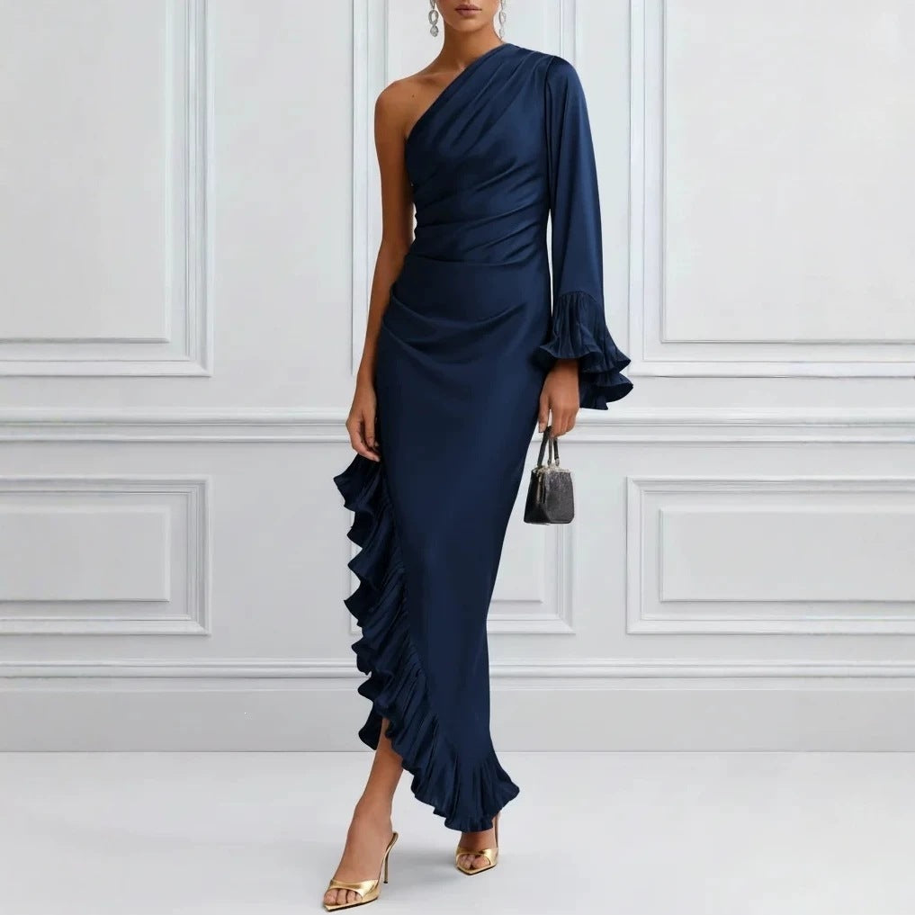 Satin-Abendkleid · Damen – Bild 8 | LuxeStyle