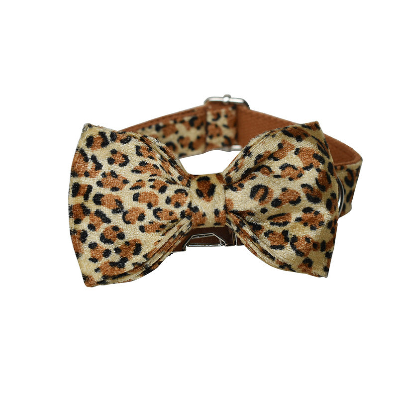 Halsband mit Leopardenmuster für Hunde – Bild 6 | LuxeStyle