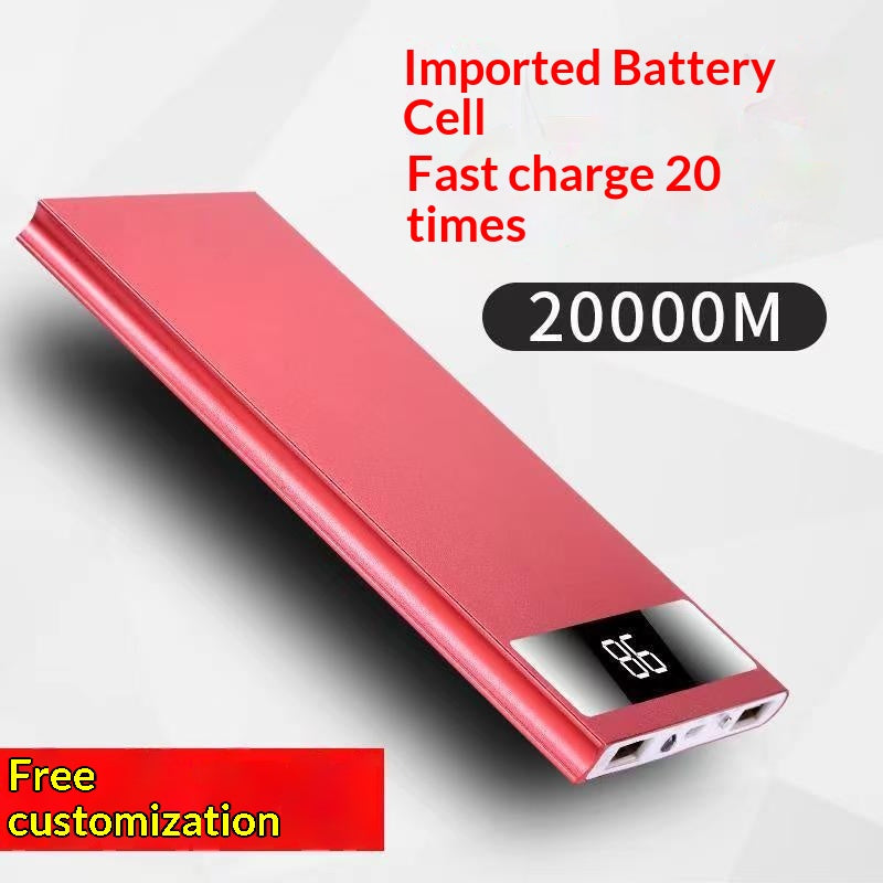 Ultradünne Powerbank 20000 mAh