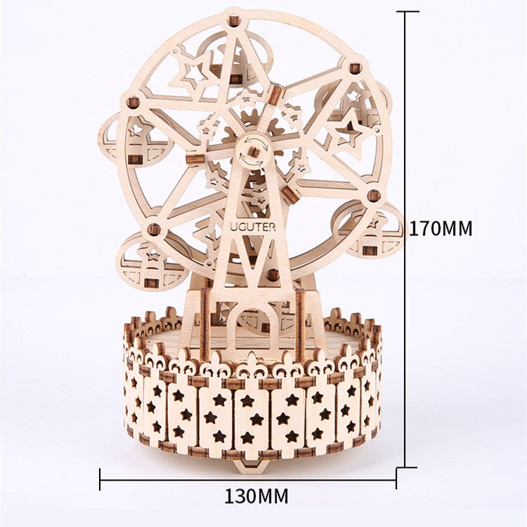Hölzernes Riesenrad mit Spieluhr – Bild 4 | LuxeStyle