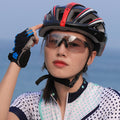 Fahrradhelm mit Licht für Sommer