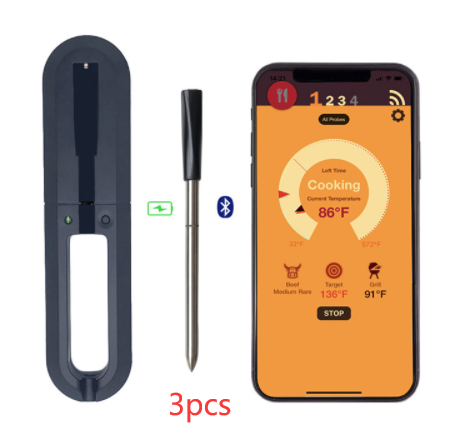 Bluetooth Grillthermometer-Fühler – Bild 10 | LuxeStyle