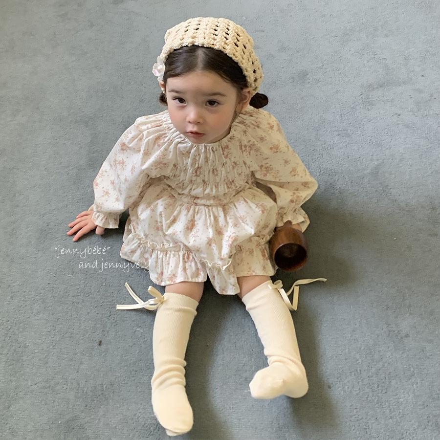 Baby Strampler mit Blumenmuster – Bild 6 | LuxeStyle