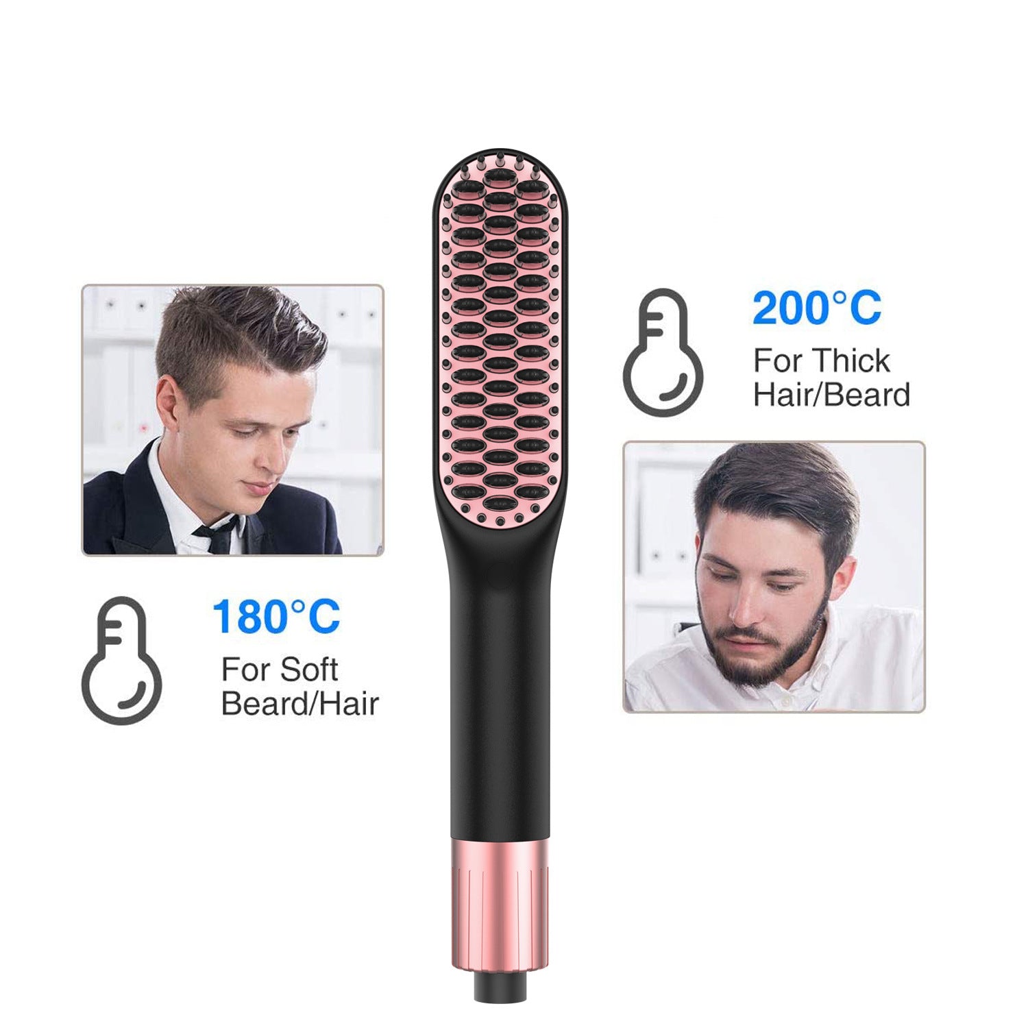 Mini Haarglätter für Männer