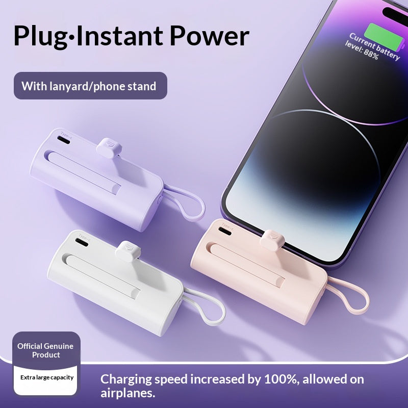 Powerbank mit Kabel
