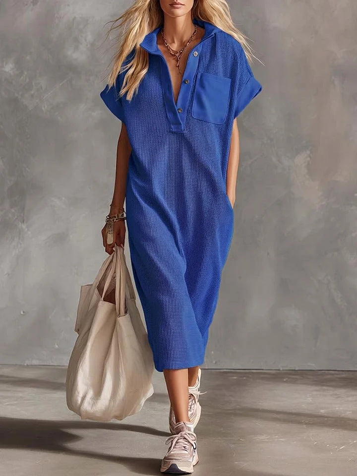 Elegantes Kurzarm-Kleid