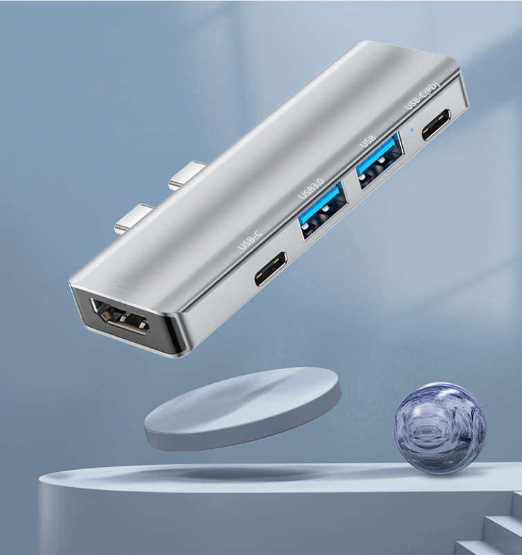 Multiport USB-C Hub für MacBook Pro/Air