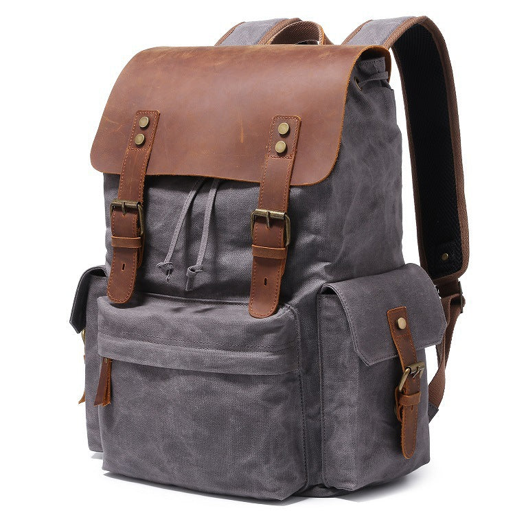 Canvas Schultertasche für Herren – Bild 5 | LuxeStyle