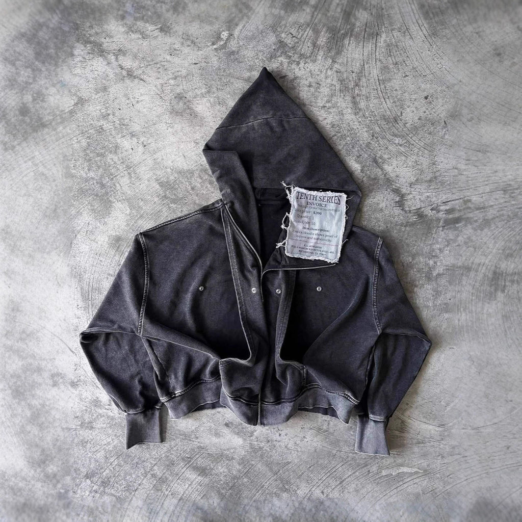 Herren Hoodie mit Ripped-Design