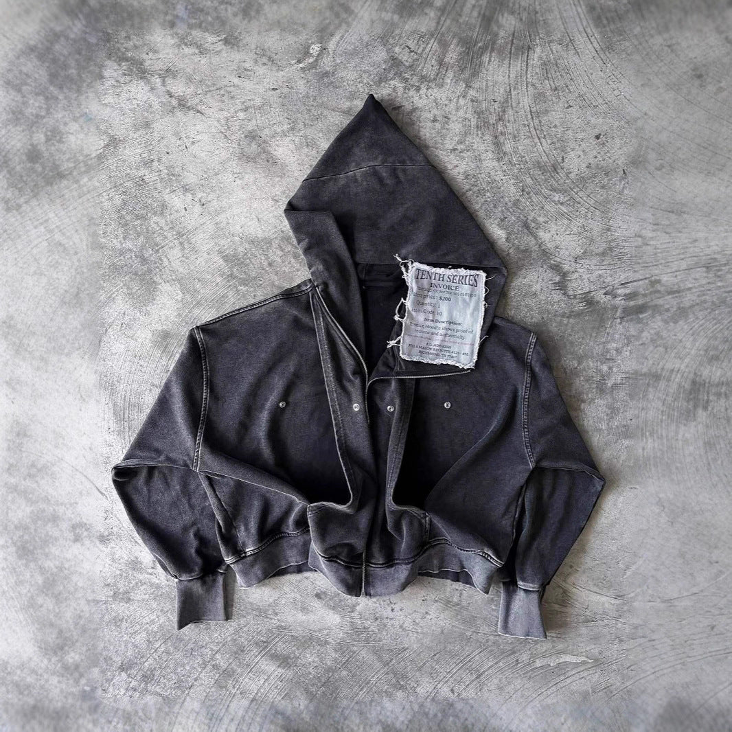 Herren Hoodie mit Ripped-Design