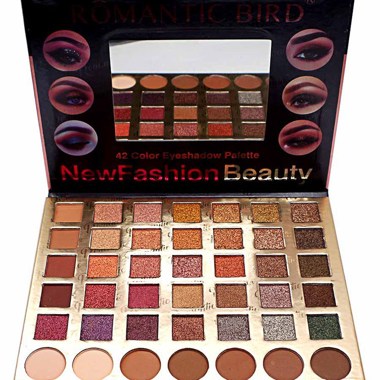 Lidschatten-Palette 42 Farben Erdtöne – Bild 2 | LuxeStyle