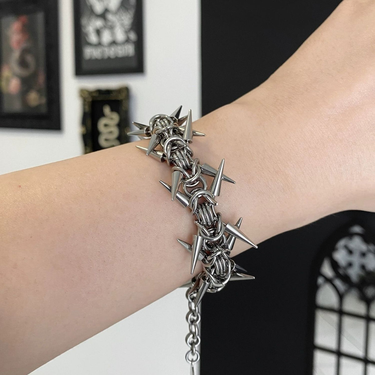 Niche Punk Heavy-duty Armband und Halskette – Bild 2 | LuxeStyle