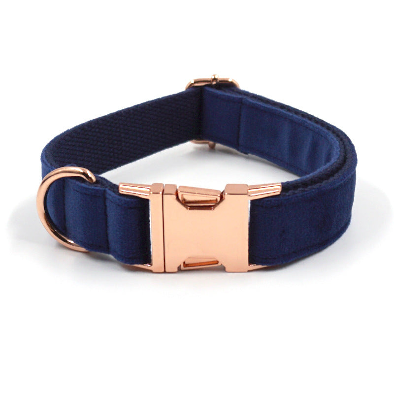 Navyblauer Schleifehalsband – Bild 1 | LuxeStyle