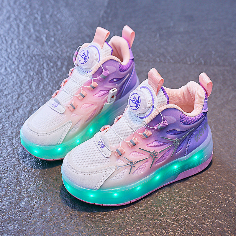 Kinder Flash Knob Rollschuhe